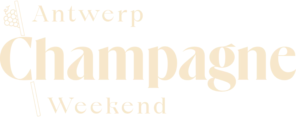 Antwerp Champagne Weekend logo beige